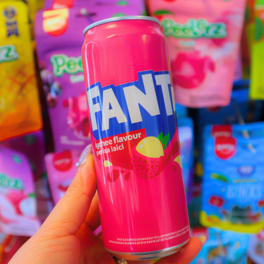 Fanta Lychee Slim Can 320ml