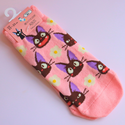 Ghibli Socks Kiki's Delivery Service Jiji EUR 36-39 (Fukusuke)