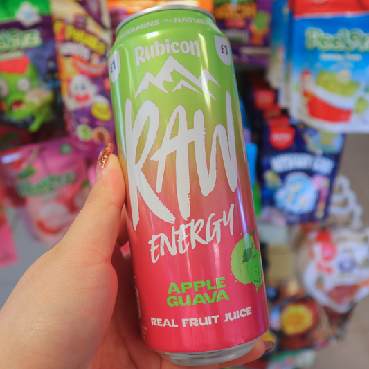 RAW Energy Apple Guava 500ml (RUBICON)
