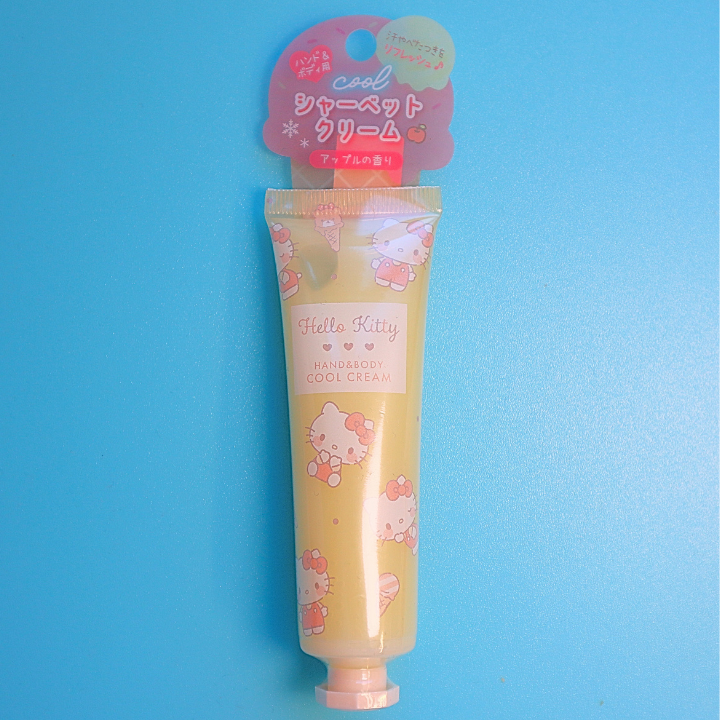 Sanrio Scented Sherbet Hand Cream Helllo Kitty Apple 30g (KAMIO)