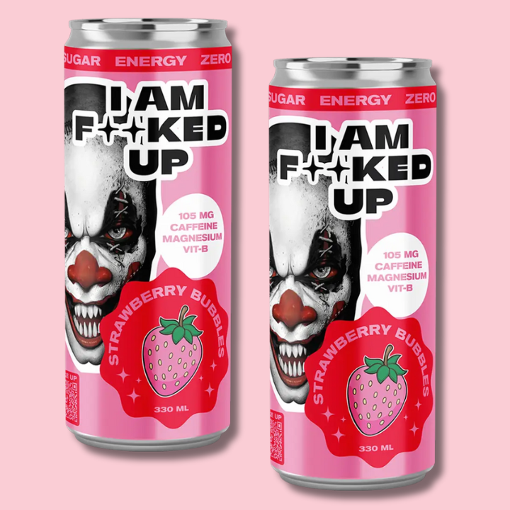 Fucked Up Strawberry Bubbles 330ml