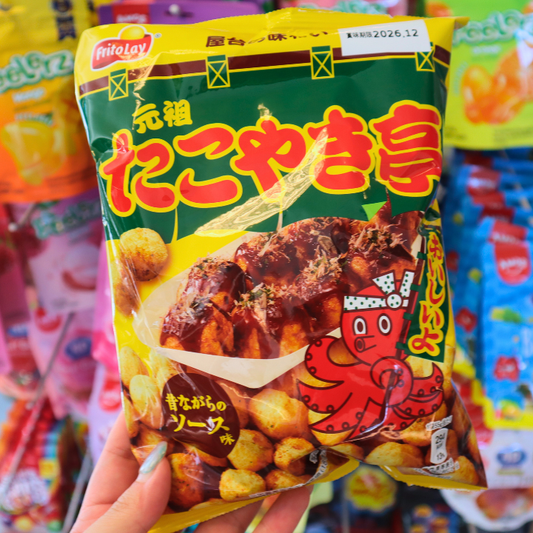 Corn Snacks Takoyaki-tei Mild Sauce Flavor Ganso 55g (Frito Lay)