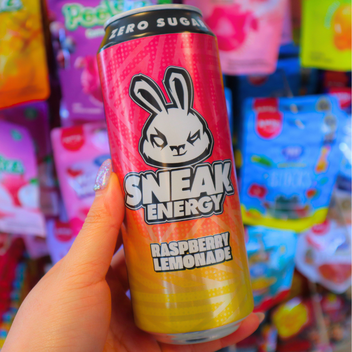 Sneak Energy Raspberry Lemonade 500ml