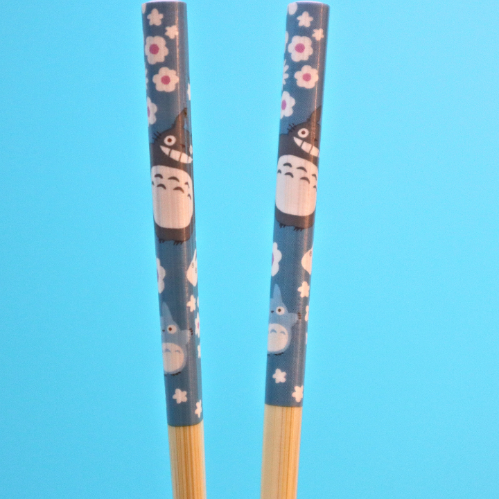 Japansk Spisepinner My Neighbor Totoro Blue 21cm (SKATER)