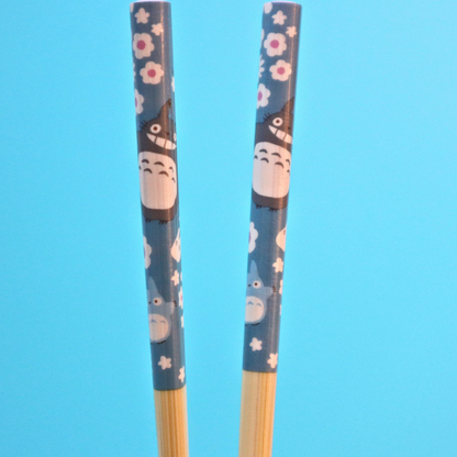 Japansk Spisepinner My Neighbor Totoro Blue 21cm (SKATER)