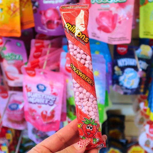 Millions Tube Strawberry 60g