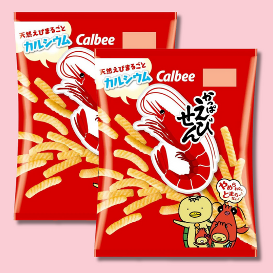 Shrimp Flavored Snacks Kappa Ebisen Original  77g (CALBEE)