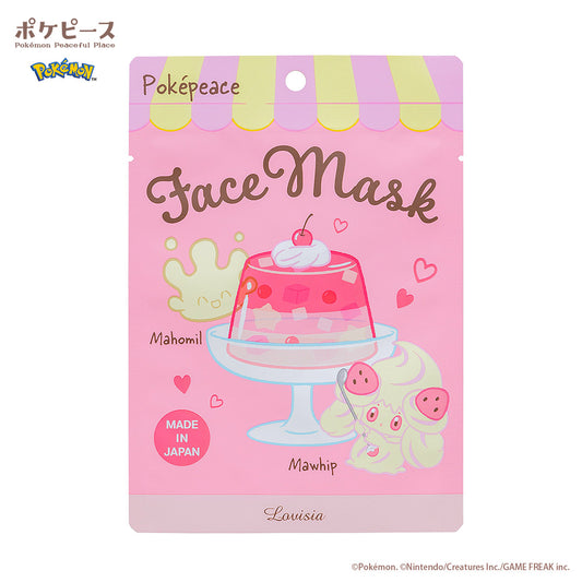 Scented Pokemon Pokepeace Face Mask Mawhip & Mahomil Yuzu 20ml (LOVISIA)