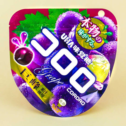 Kororo Grape Fruit Juice Gummy 48g (UHA)