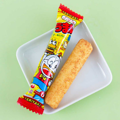 Corn Snack Umaibou Teriyaki Hamburger Flavor 6g (Yaokin)