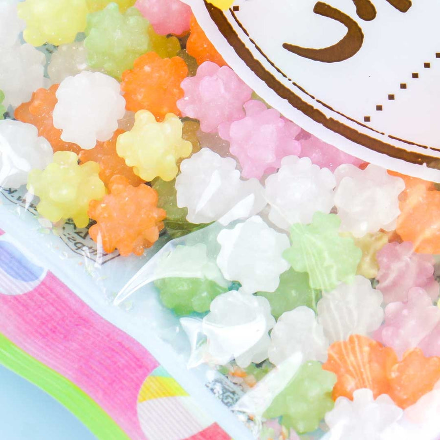 Konpeito Colourful Sugar Candy Fruit Flavours 85g (KASUGAI)