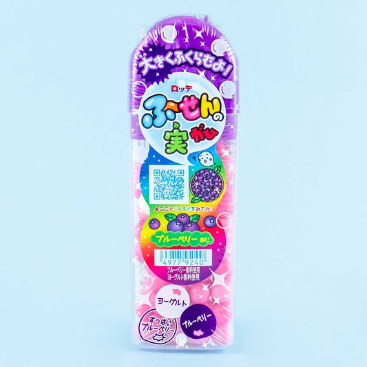 Lotte Fusen No Mi Blueberry Bubble Gum 35g (LOTTE)