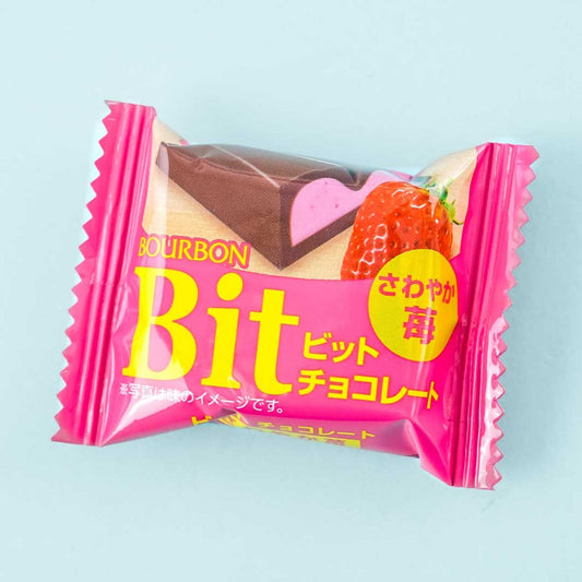Bit Crunch Chocolate Strawberry 15g (BOURBON)