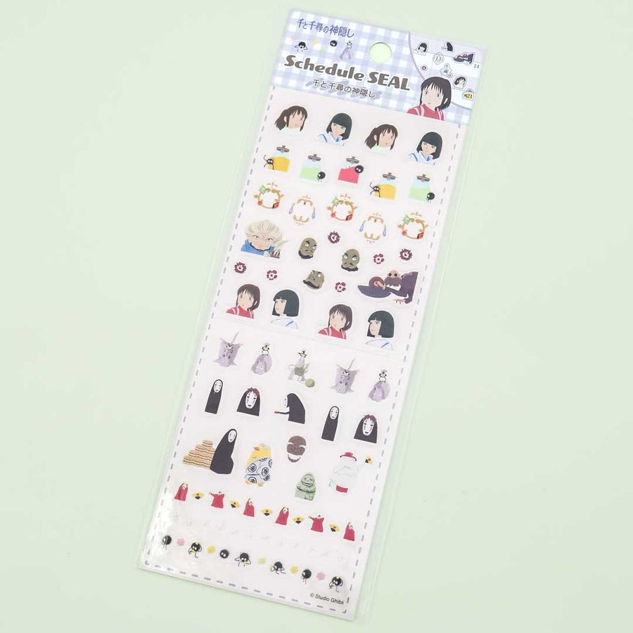 Ghibli Spirited Away Schedule Sticker (ENSKY)