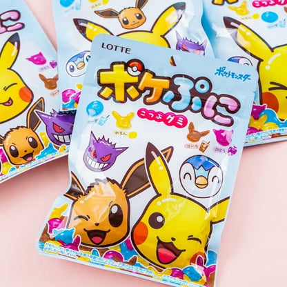 PokePuni Pokemon Shaped Mixed Gummy 80g (LOTTE)