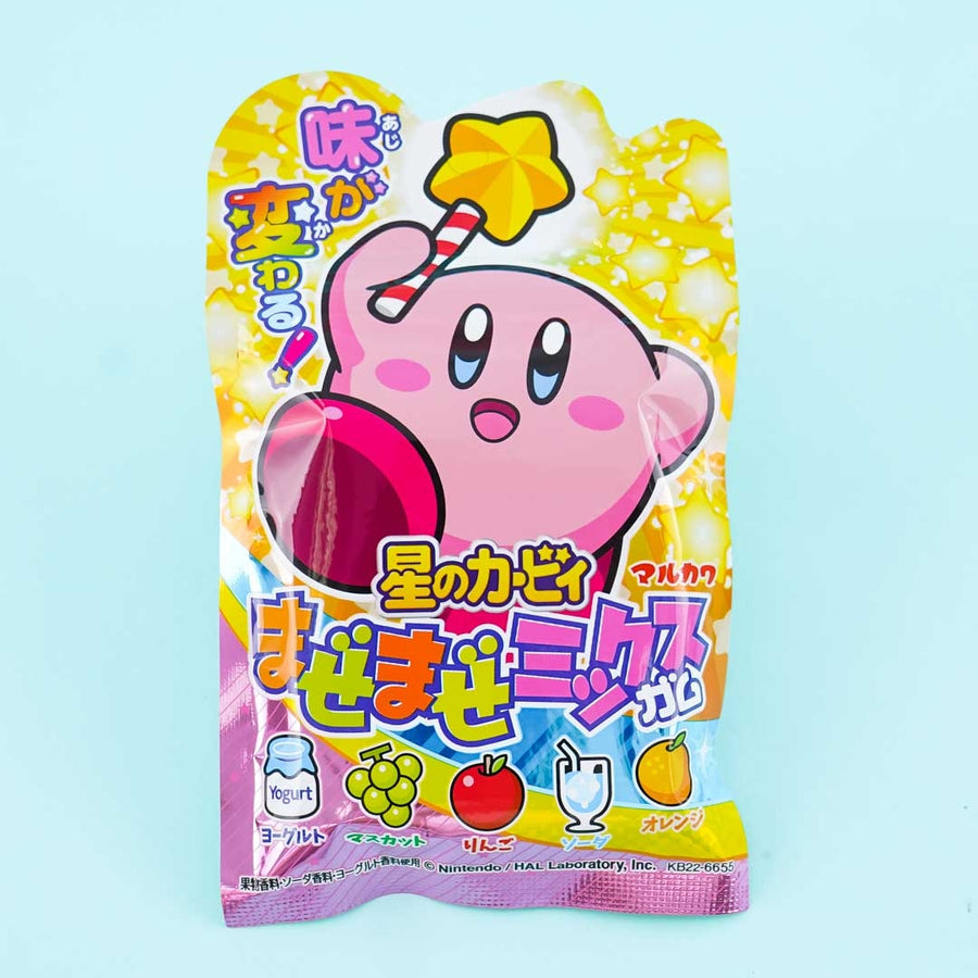 Kirby Chewing Gum Mixed Flavors MazeMaze 47g (MARUKAWA)