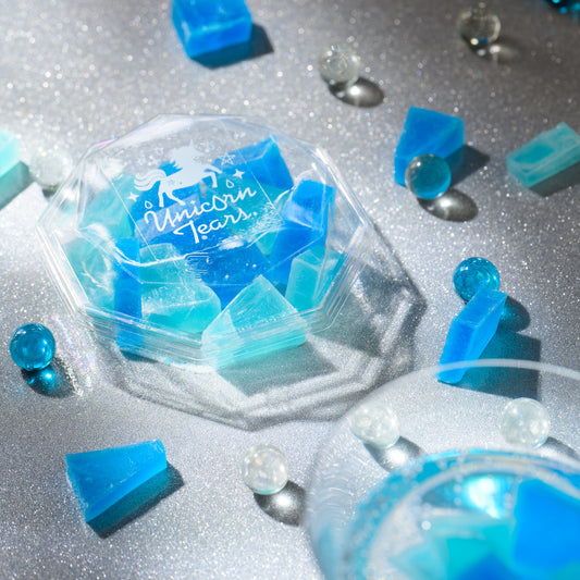 Crystal Candy Kohakutou Twins Crystal Shining Tears of Star Sapphire 92g (Unicorn Tears)