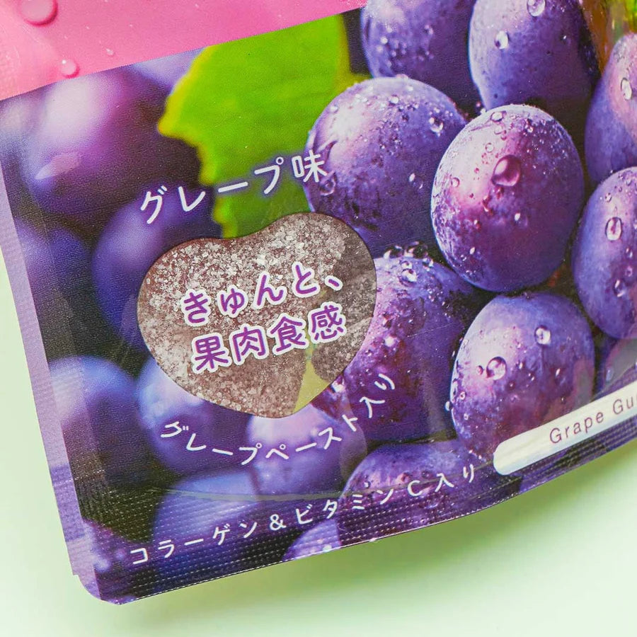 Pure Gummy Grape 56g (KANRO)
