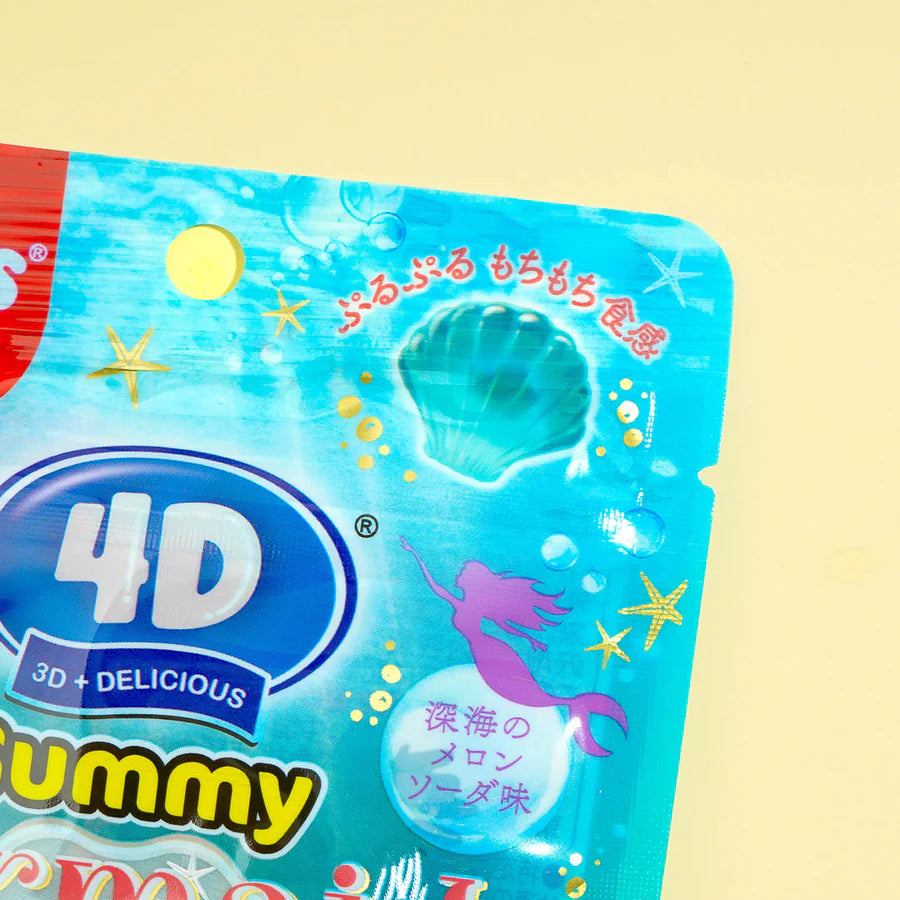 4D Gummy Mermaid Jewels Melon Soda Flavour 56g (AMOS) DATOVARE