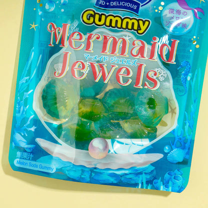 4D Gummy Mermaid Jewels Melon Soda Flavour 56g (AMOS) DATOVARE