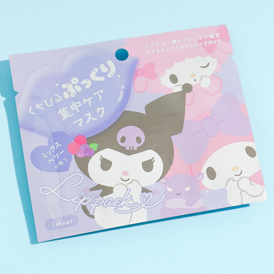 Sanrio Duftende Leppemaske Kuromi My Melody My Sweet Piano Mix Berry (KAMIO)