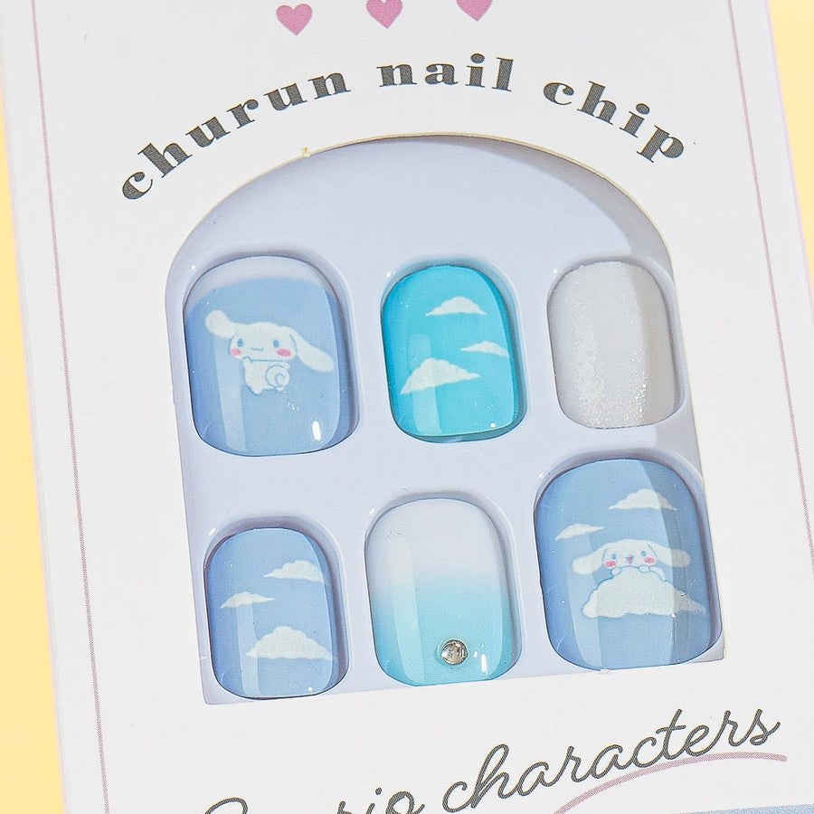 Sanrio Press-On Nails Cinnamoroll 24pcs (KAMIO)