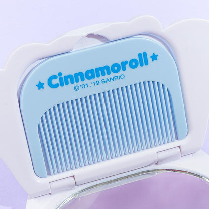 Sanrio Cinamoroll Compact Mirror & Comb Set (SANRIO)