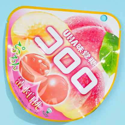 Kororo Peach Fruit Juice Gummy 40g (UHA)