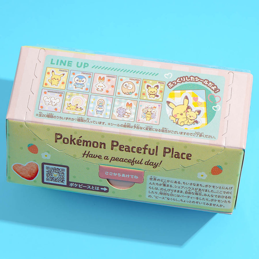 Pokemon Pokepeace Heart Snack Strawberry 23g (TOHATO)