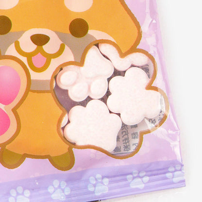 Wan Nyan Paw-Shaped Ramune Candy Peach 9g (ORION)