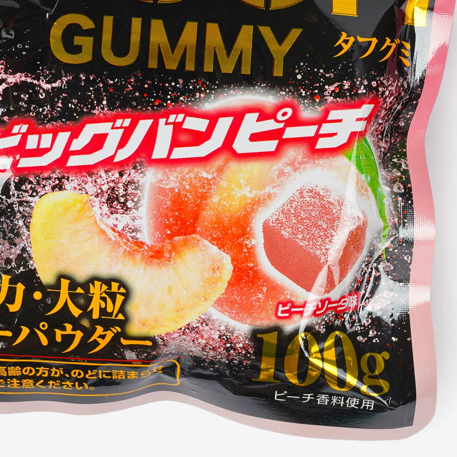 Tough Gummy Candy  Big Bang Peach 100g (KABAYA) DATOVARE