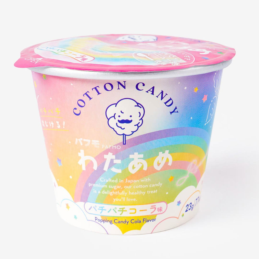 Puffmo Rainbow Cotton Candy Popping Cola 23g (WATAAME HONPO)