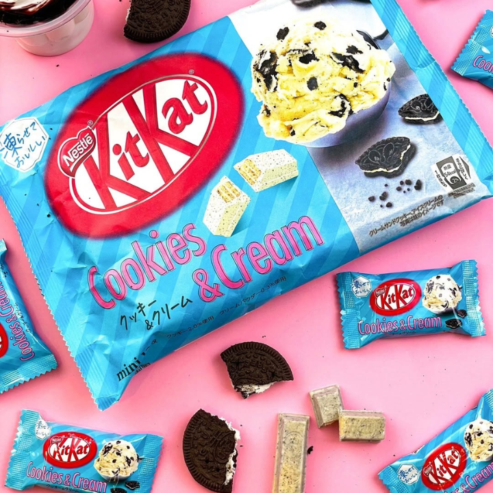 Kit Kat Cookies & Cream 10pcs (NESTLE) DATOVARE