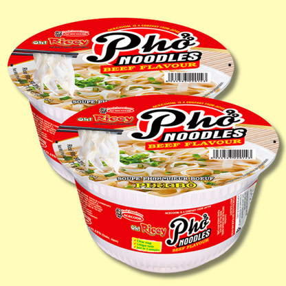 Oh! Ricey Instant Rice Noodle Pho Beef Flavour 71g (ACECOOK)