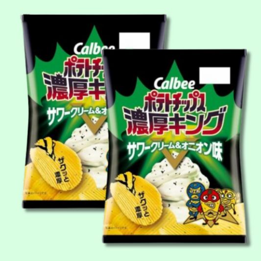 Potato Chips Noukou King Sour Cream & Onion 55g (CALBEE)