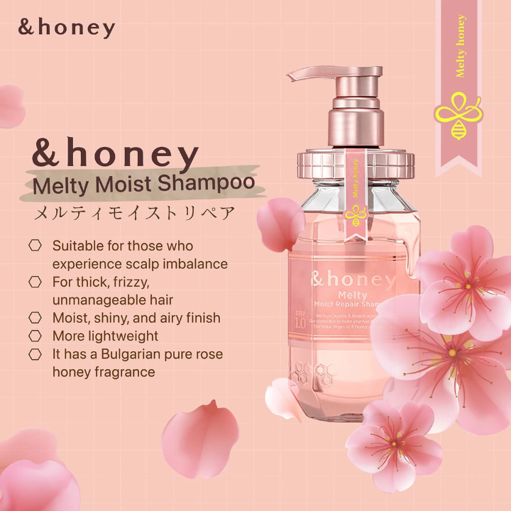 &honey Melty Moist Repair Shampoo Step1.0 440ml (VICREA)