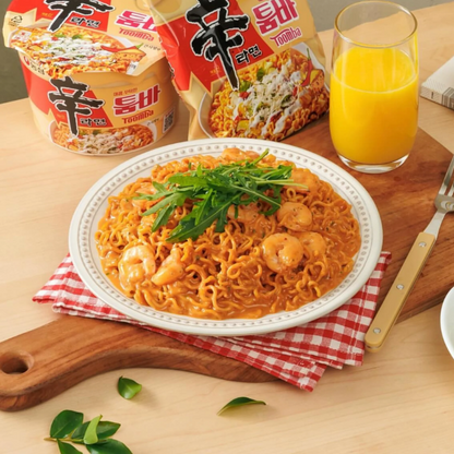 Shin Ramyun Spicy & Creamy Toomba (NONGSHIM) HALAL