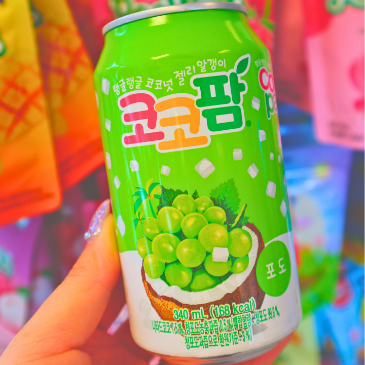 Coco Palm Green Grape 340ml (HTB)