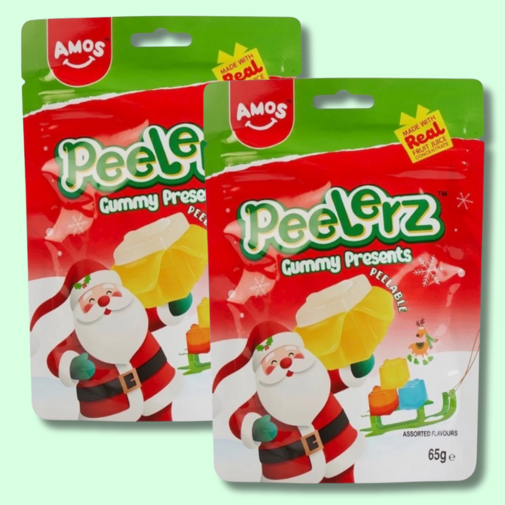 Peelerz Gummy Christmas Presents 65g (AMOS)