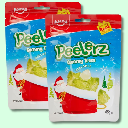 Peelerz Gummy Christmas Trees 65g (AMOS)