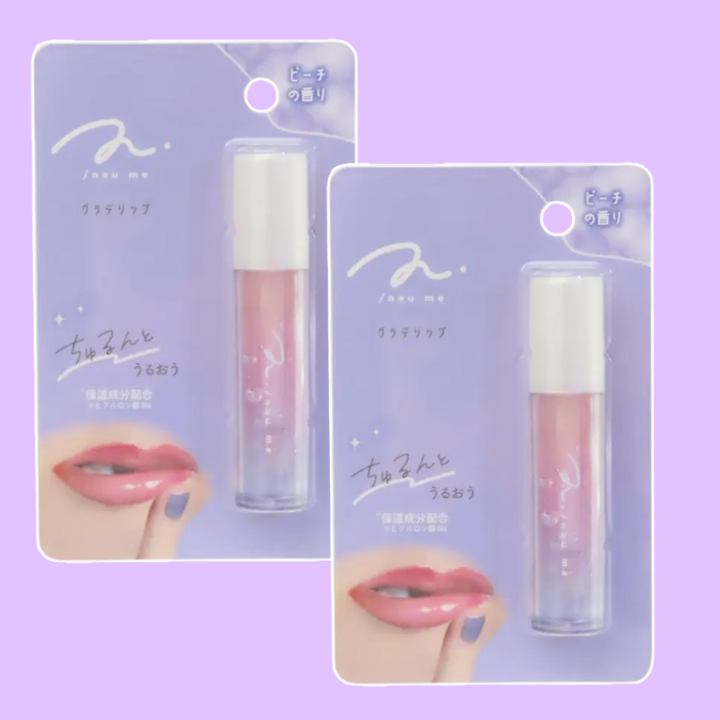Duftende Gradient Lip Gloss Peach Blue (KAMIO JAPAN)