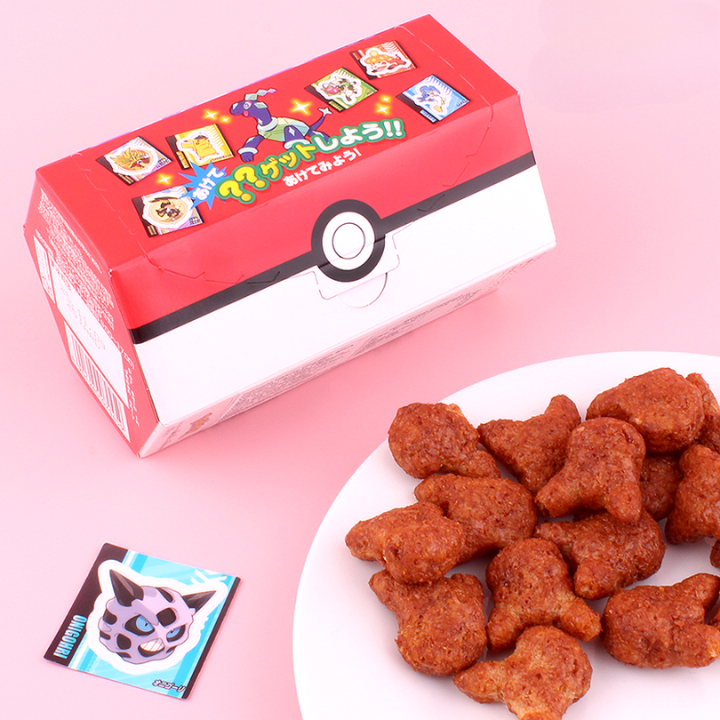 Pokémon Corn Puff Snacks Chocolate 23g (TOHATO)