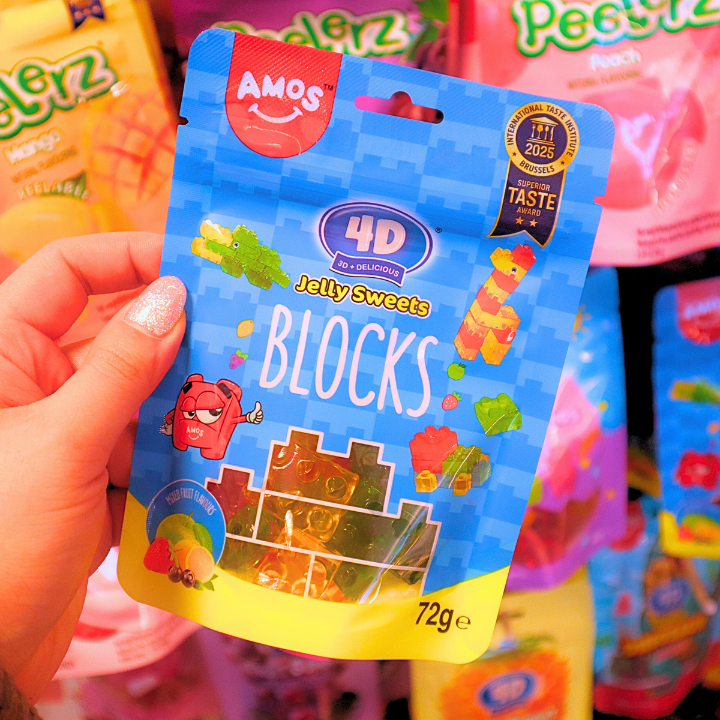 4D Gummy Blocks Big Bag 72 g (AMOS)