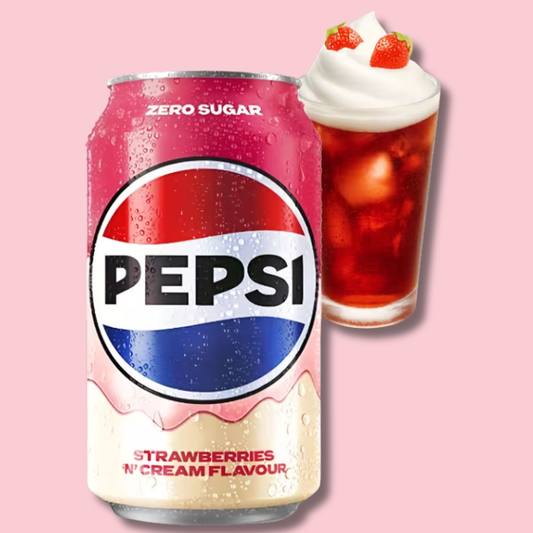 Pepsi Strawberry and Cream 330 ml