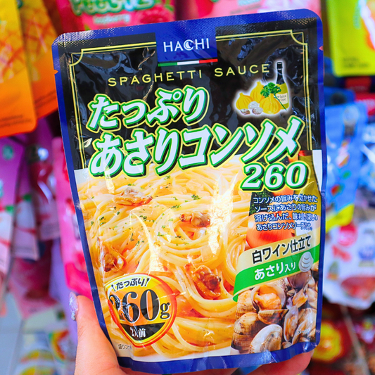 Instant Spaghetti Sauce Consomme & Clam 260g (HACHI)