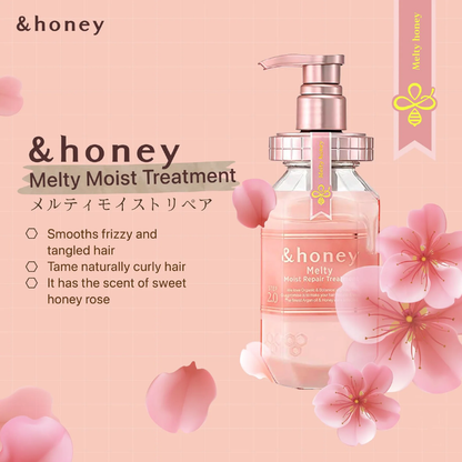 &honey Melty Moist Repair Hair Treatment 2.0 445ml (VICREA)