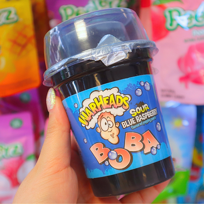 Warheads Boba Sour Blue Raspberry 400ml