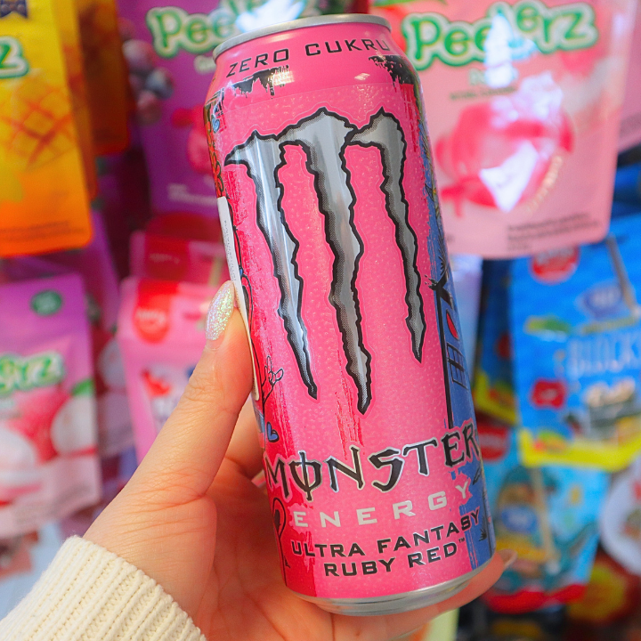 Monster Zero-Sugar Ultra Fantasy Ruby Red 500ml