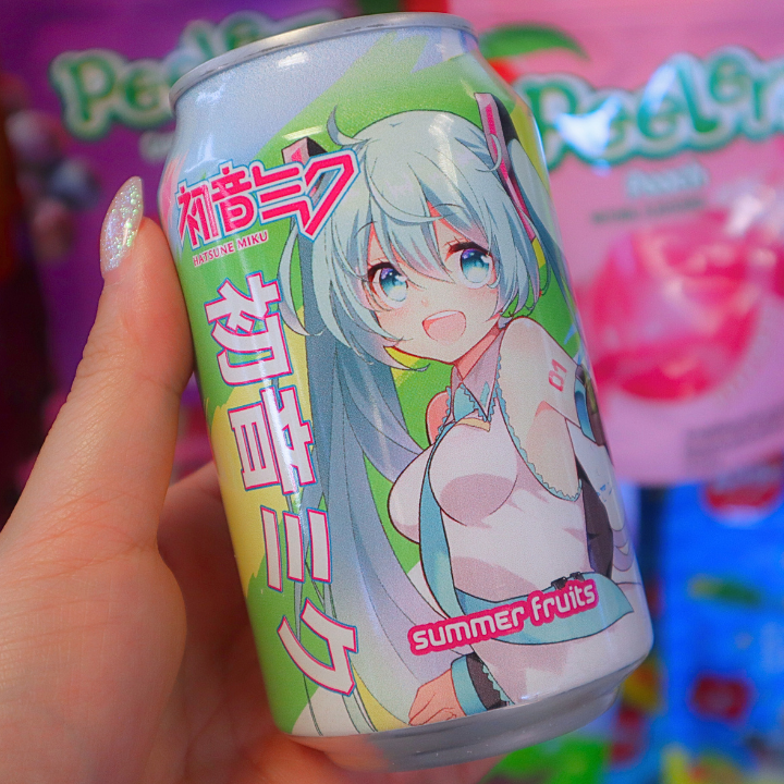 Hatsune Miku Soda Summer Fruits Flavour 330ml (KAWAJI)