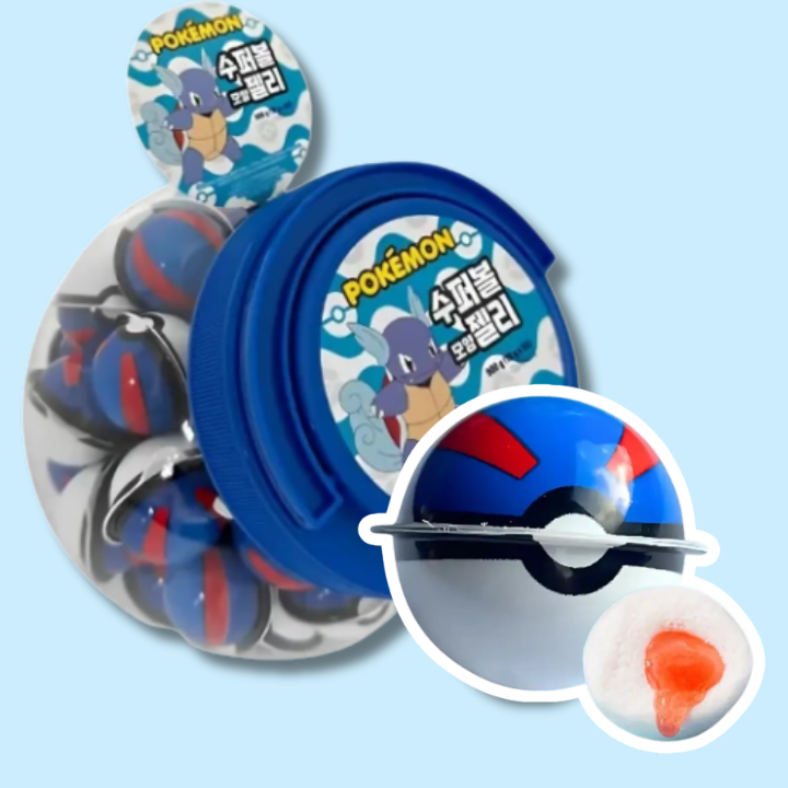 Single Pokemon Super Ball Jelly Gummi 18g (UNI)